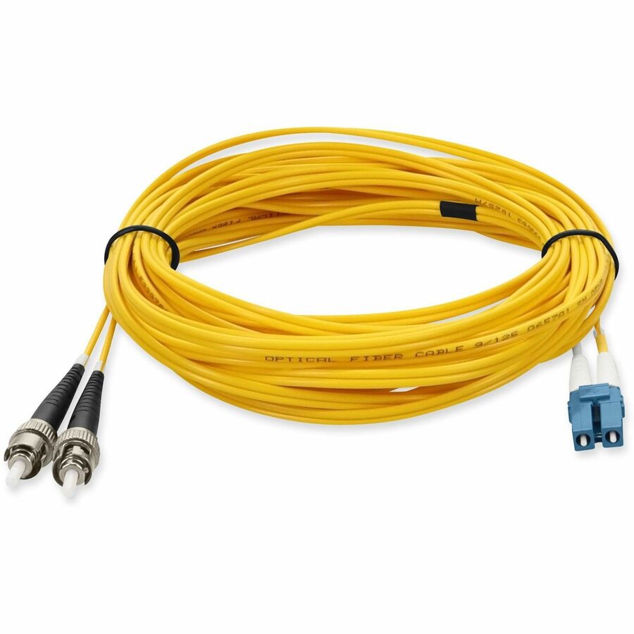 Addon Networks Add-St-Lc-0.5M9Smf Fibre Optic Cable 0.5 M Os2 Yellow