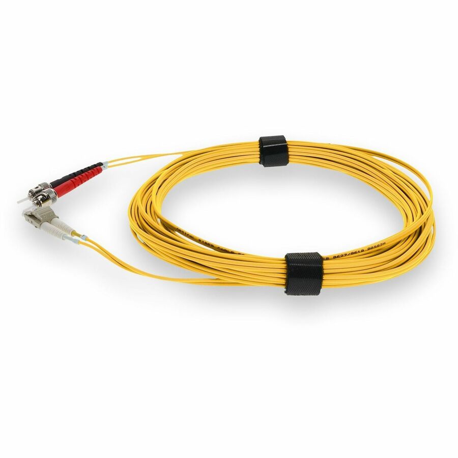 Addon Networks Add-St-Lc-1M5Om4-Yw Fibre Optic Cable 1 M 2X Lc 2X St Lomm Om4 Yellow