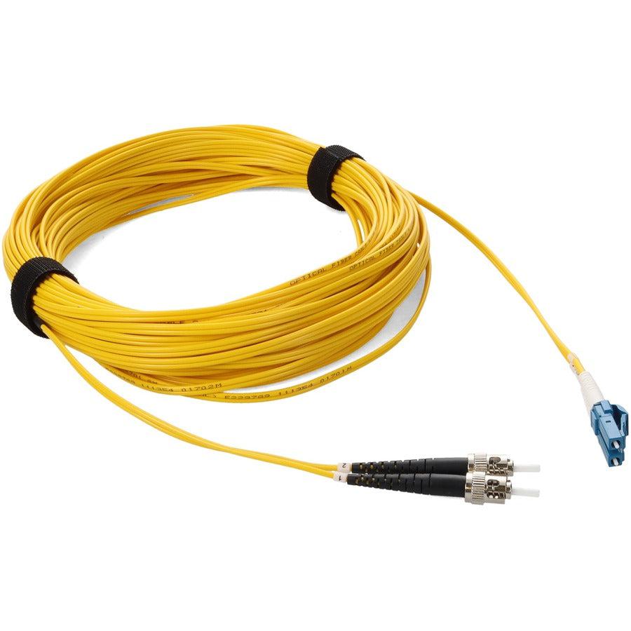 Addon Networks Add-St-Lc-34M9Smf Fibre Optic Cable 34 M 2X Lc 2X St Ofnr Os2 Yellow
