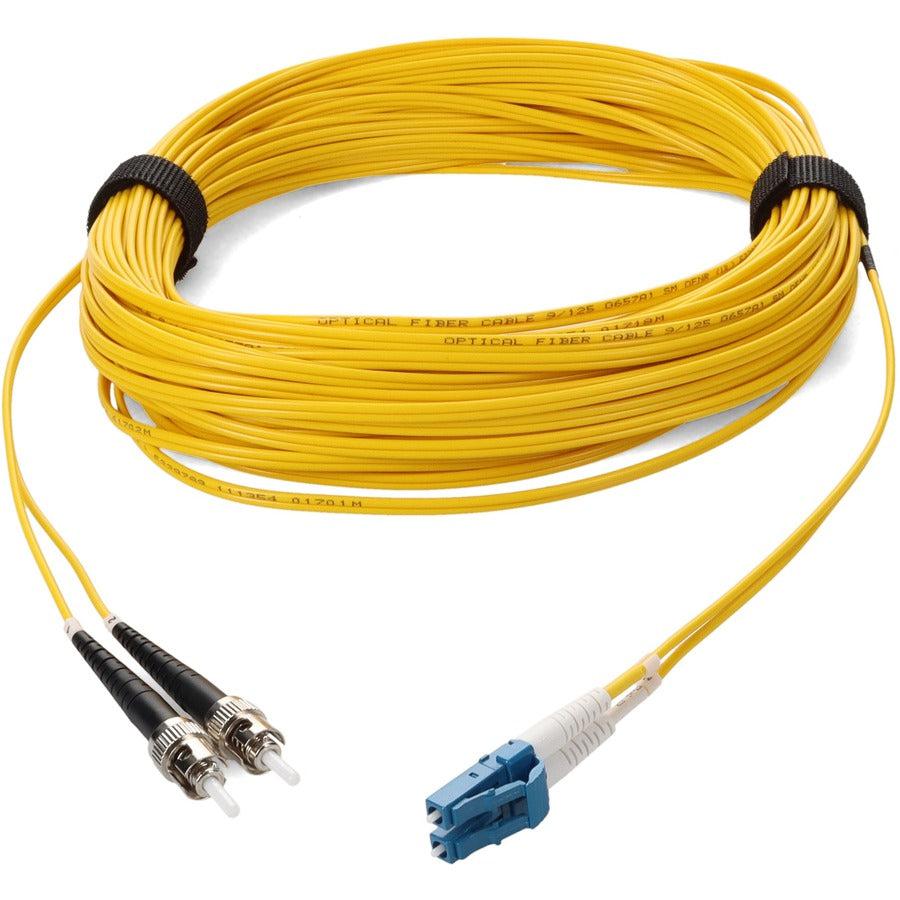 Addon Networks Add-St-Lc-34M9Smf Fibre Optic Cable 34 M 2X Lc 2X St Ofnr Os2 Yellow