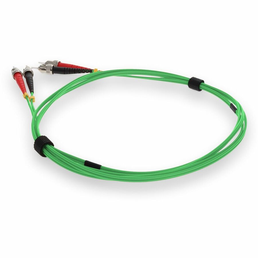 Addon Networks Add-St-St-3M6Mmfp-Gn Fibre Optic Cable 3 M 2X St Om1 Green