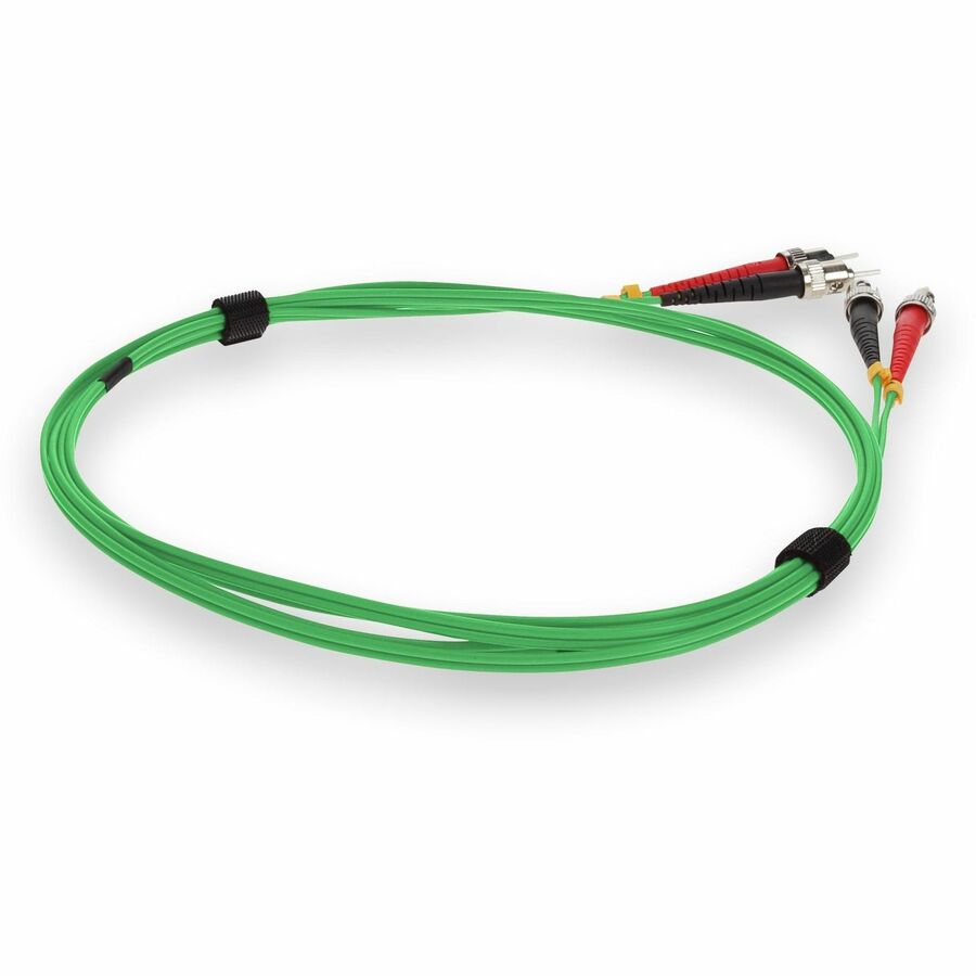 Addon Networks Add-St-St-3M6Mmfp-Gn Fibre Optic Cable 3 M 2X St Om1 Green