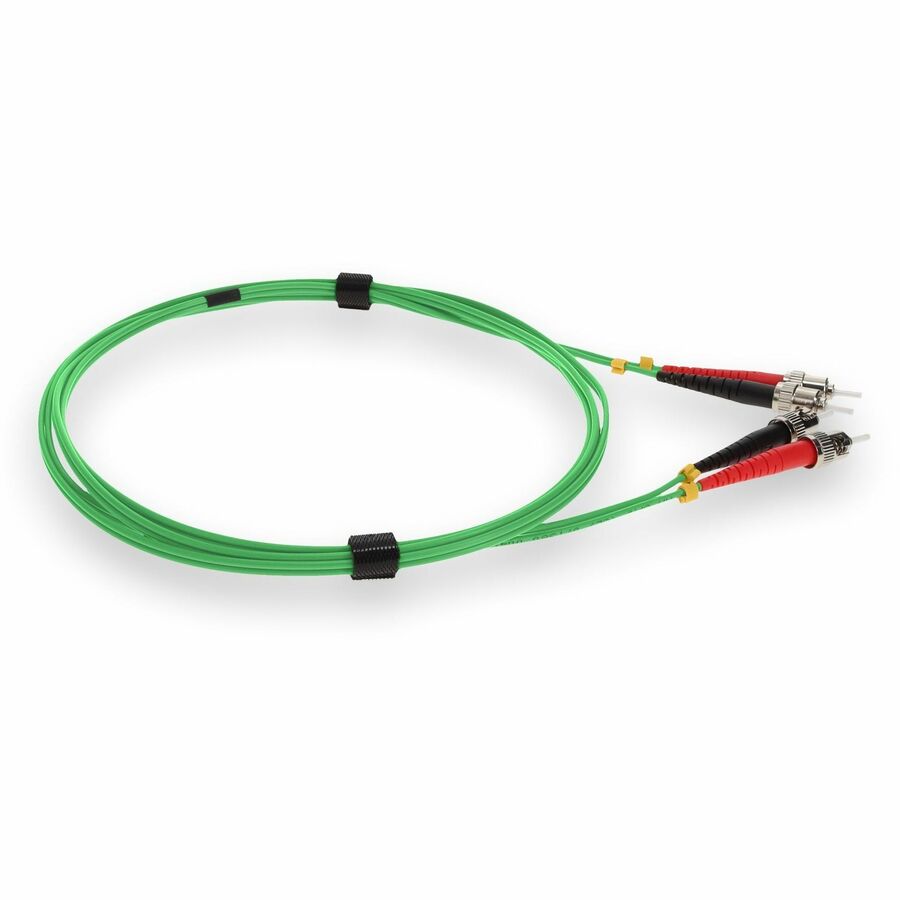 Addon Networks Add-St-St-3M6Mmfp-Gn Fibre Optic Cable 3 M 2X St Om1 Green