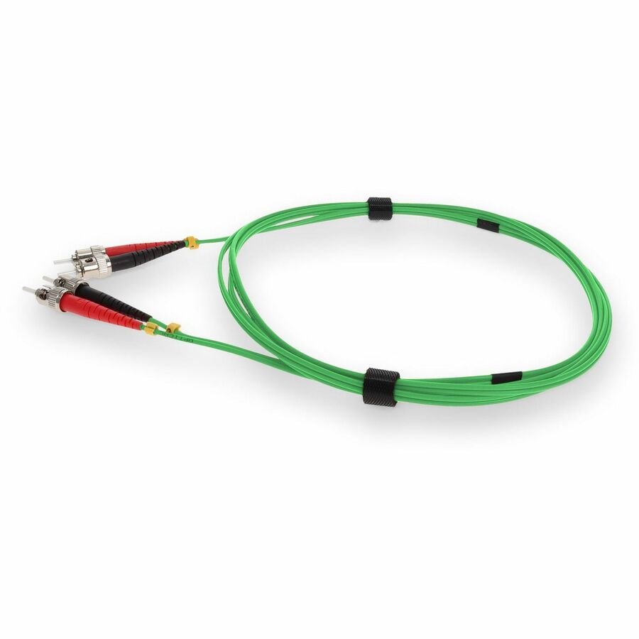 Addon Networks Add-St-St-3M6Mmfp-Gn Fibre Optic Cable 3 M 2X St Om1 Green