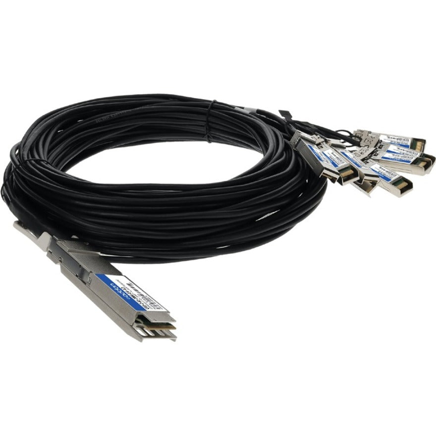 Addon Networks Cab-O-8S-200G-1M-Ao Infiniband Cable Osfp 8Xsfp28 Black, Silver