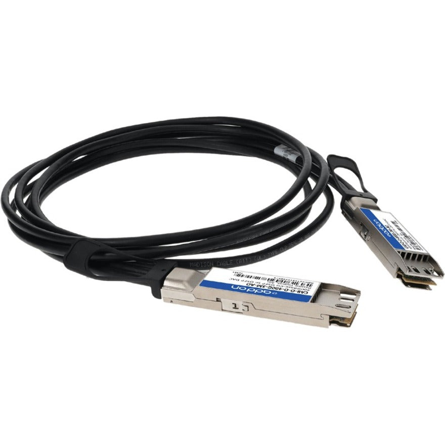 Addon Networks Cab-O-O-400G-3M-Ao Infiniband Cable Osfp Black, Silver