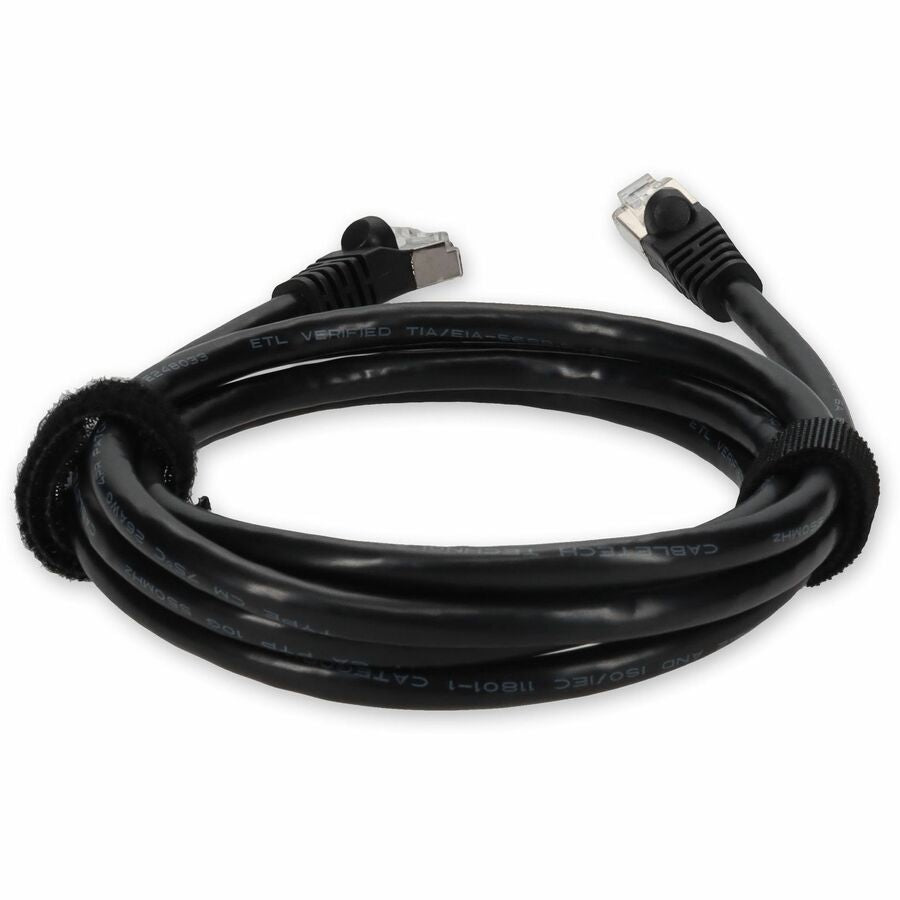 Addon Networks Cat6A Networking Cable Black 0.3 M S/Utp (Stp)