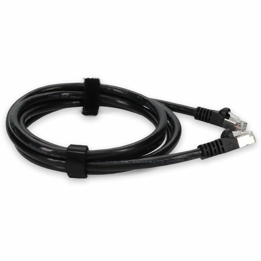 Addon Networks Cat6A Networking Cable Black 0.3 M S/Utp (Stp)