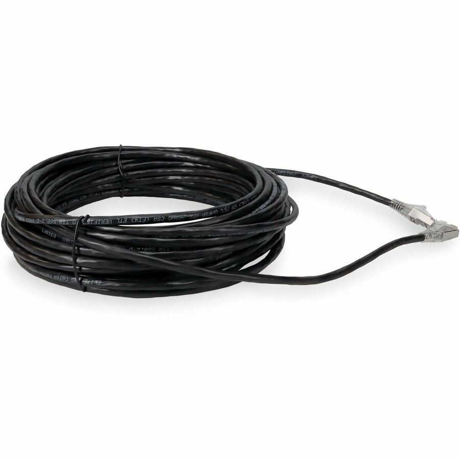Addon Networks Cat6A Networking Cable Black 5.79 M S/Utp (Stp)