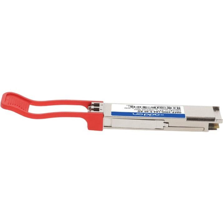 Addon Networks Cisco Qsfp-100G-Lr4-S-40 Compatible Taa Compliant 100Gbase-Er4L Qsfp28 Transceiver (Smf, 1295Nm To 1309Nm, 40Km (W/Host Fec), Lc, Dom)