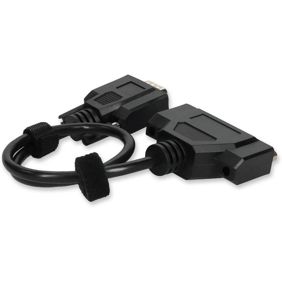 Addon Networks Db25F2Db9M1 Serial Cable Black 0.3 M Db-25 Db-9