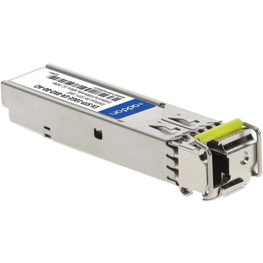 Addon Networks Ex-Sfp-10Ge-Er-Bxd-80-Ao Network Transceiver Module Fiber Optic 10000 Mbit/S Sfp+ 1550 Nm