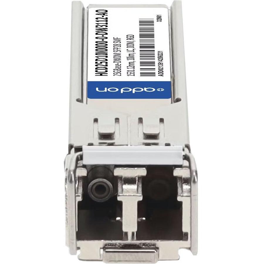 Addon Networks Hcd25D10I0000-0-Dw3112-Ao Network Transceiver Module Fiber Optic Sfp28 1531.12 Nm