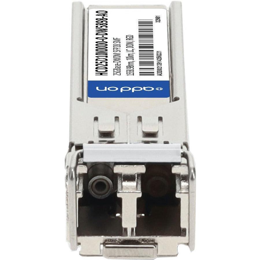 Addon Networks Hcd25D10I0000-0-Dw5898-Ao Network Transceiver Module Fiber Optic Sfp28 1558.98 Nm
