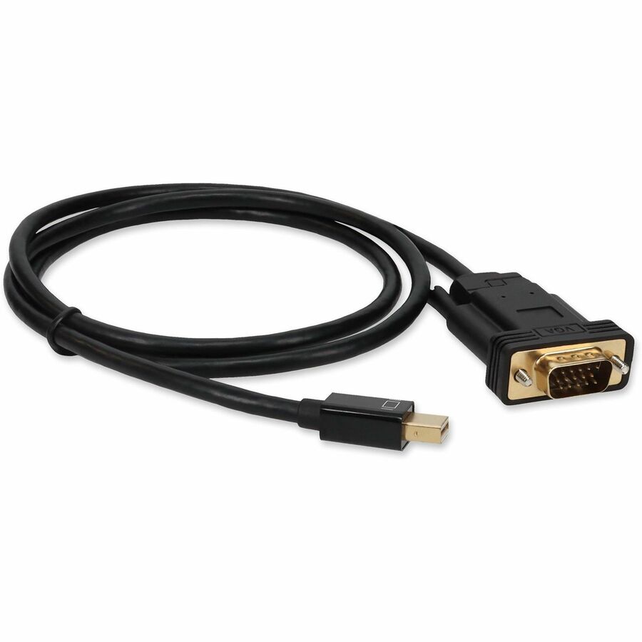 Addon Networks Mdisport2Vgamm6B Video Cable Adapter 2 M Mini Displayport Vga (D-Sub) Black