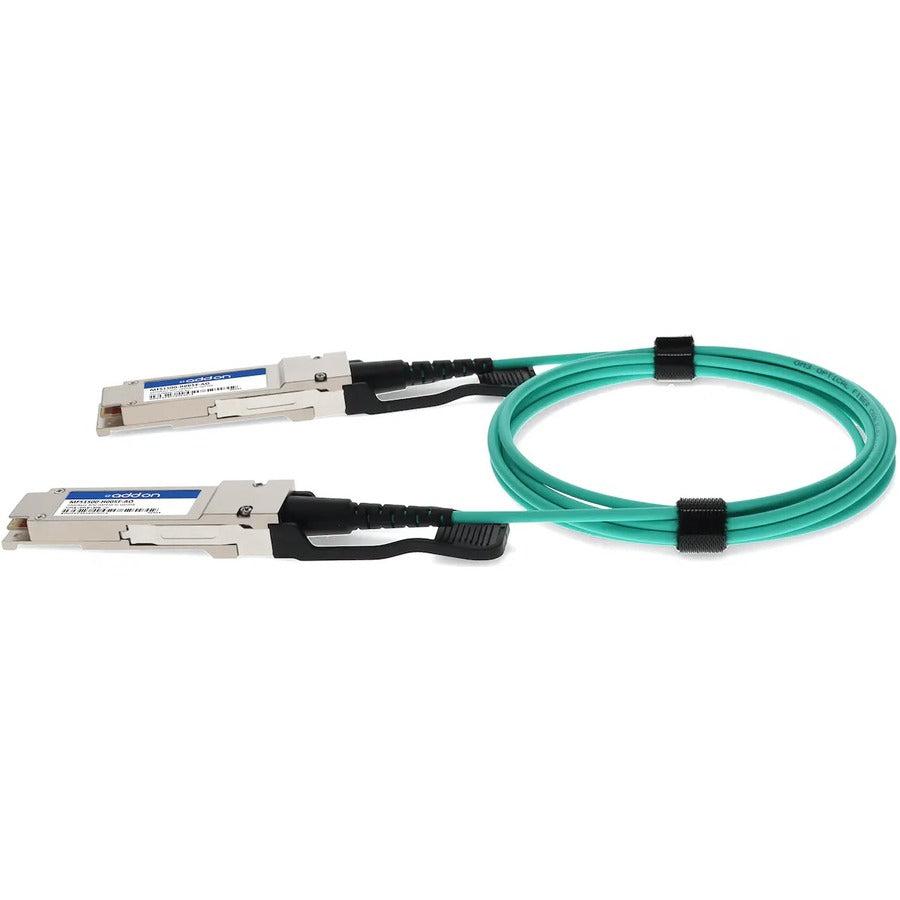 Addon Networks Mfs1S00-H005E-Ao Infiniband Cable 5 M Qsfp-Dd Cyan