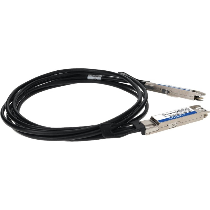 Addon Networks Osfp-400G-Pdac2M-Ao Infiniband Cable 2 M Black, Silver