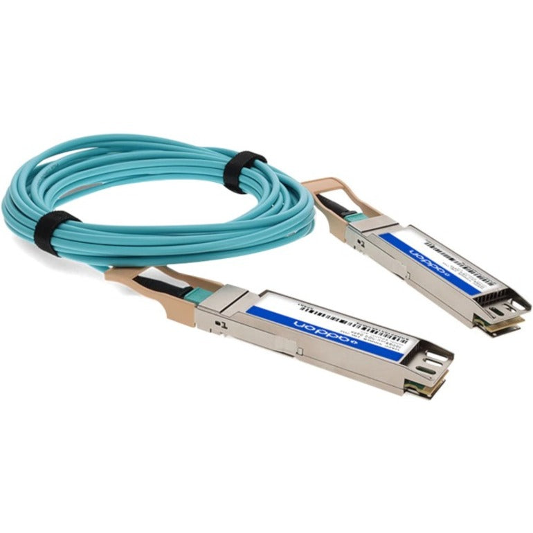 Addon Networks Osfp-400Gb-1M-Ao Infiniband Cable Aqua Colour