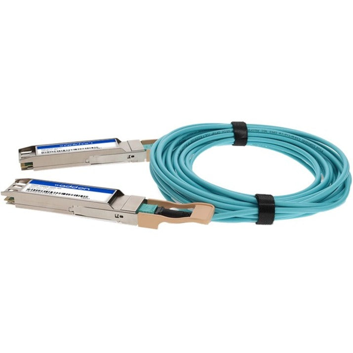 Addon Networks Osfp-400Gb-20M-Ao Infiniband Cable Aqua Colour