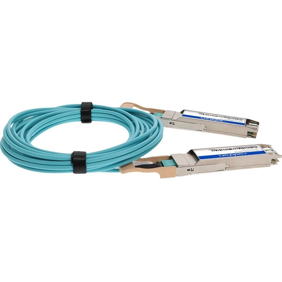 Addon Networks Osfp-400Gb-7M-Ao Infiniband Cable Aqua Colour