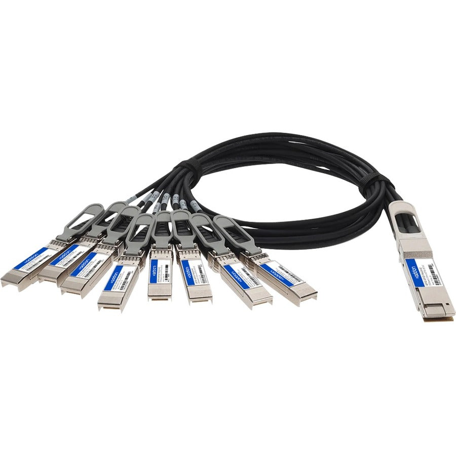 Addon Networks Qdd-8Sfp28-Pdac1M-Ao Infiniband Cable 1 M Qsfp-Dd 8X Sfp28 Black