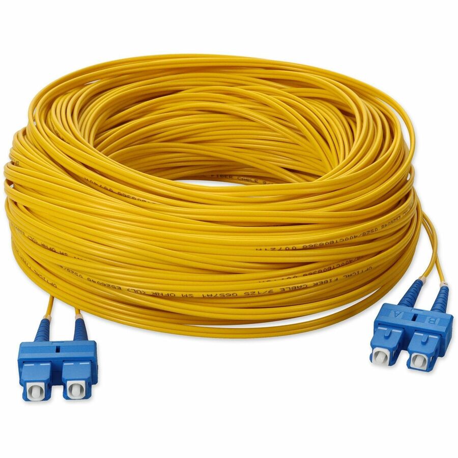 Addon Networks Sc/Sc 50M Fibre Optic Cable Os1 Yellow
