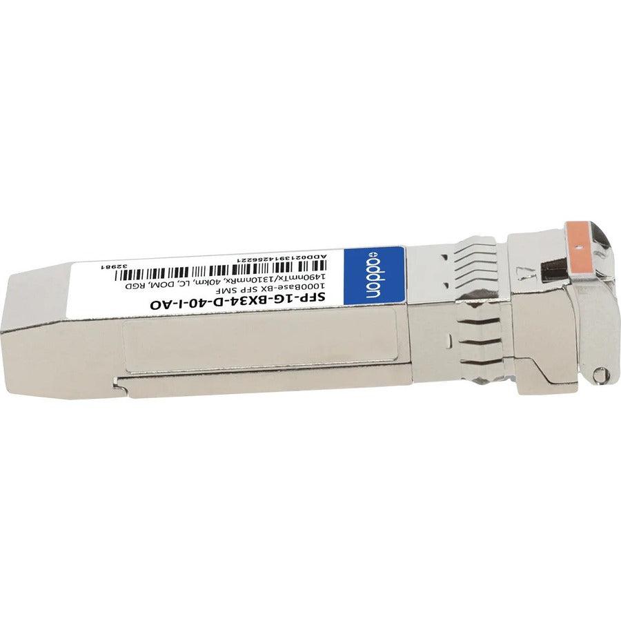 Addon Networks Sfp-1G-Bx34-D-40-I-Ao Network Transceiver Module Fiber Optic 1000 Mbit/S 1490 Nm