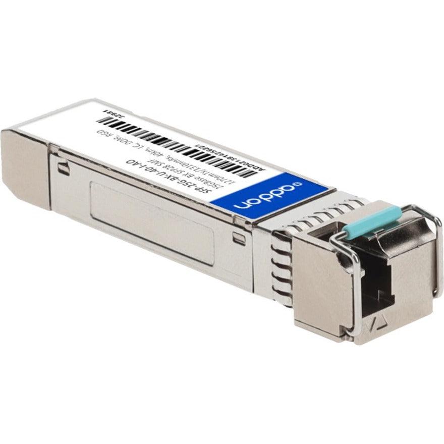 Addon Networks Sfp-25G-Bx-U-40-I-Ao Network Transceiver Module Fiber Optic Sfp28