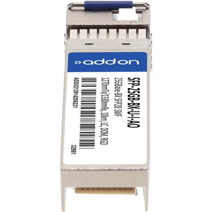 Addon Networks Sfp-25Gb-Bx-U-I-Ao Network Transceiver Module Fiber Optic 25000 Mbit/S Sfp28