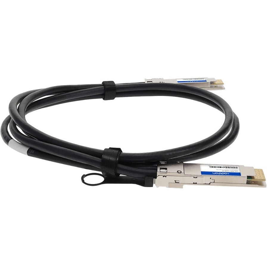AddOn Twinaxial Network Cable QDD-400G-CU1M-AO