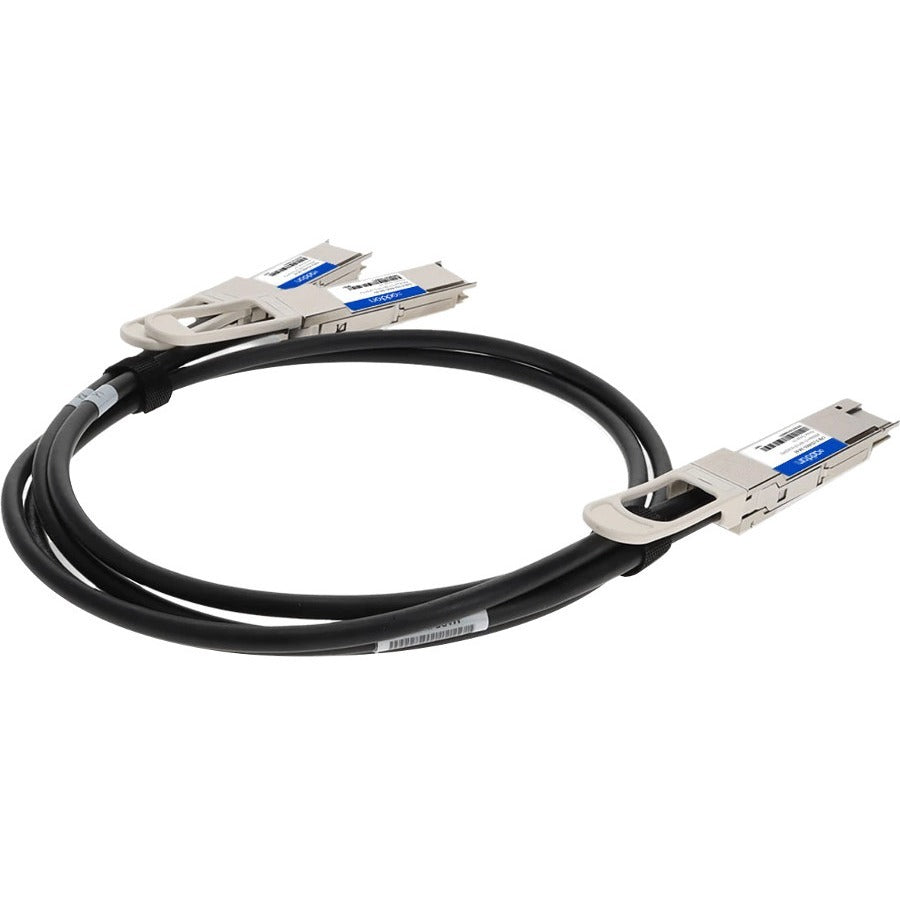 AddOn Twinaxial Network Cable QDD2QSFP56400CU1M-AO
