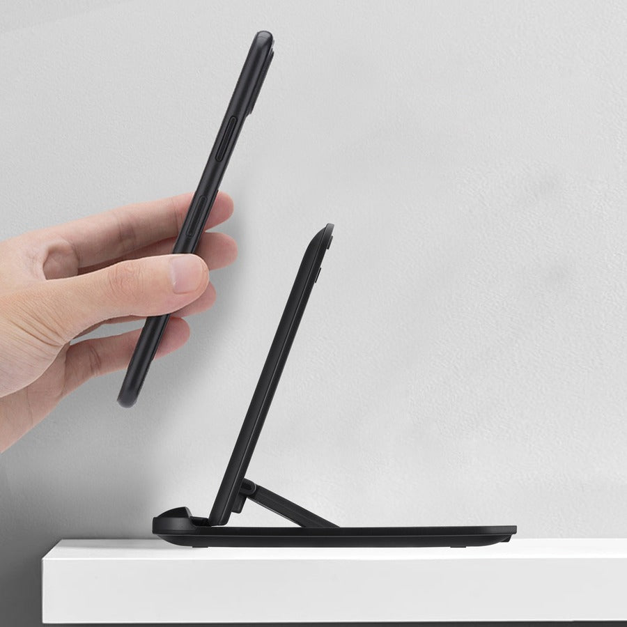 Adesso 10W Max Qi-Certified 2-Coil Foldable Wireless Charging Stand AUH-1020