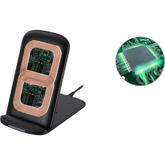 Adesso 10W Max Qi-Certified 2-Coil Foldable Wireless Charging Stand AUH-1020