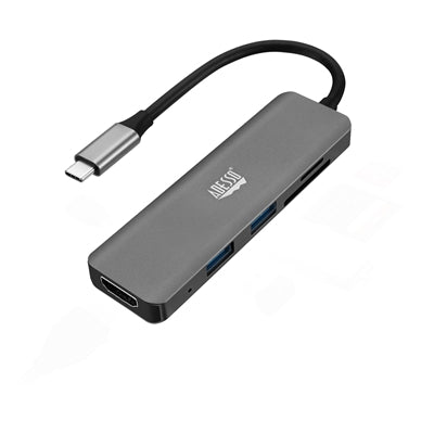 Adesso AUH-4020 6-in-1 USB-C Multi-Port Docking Station