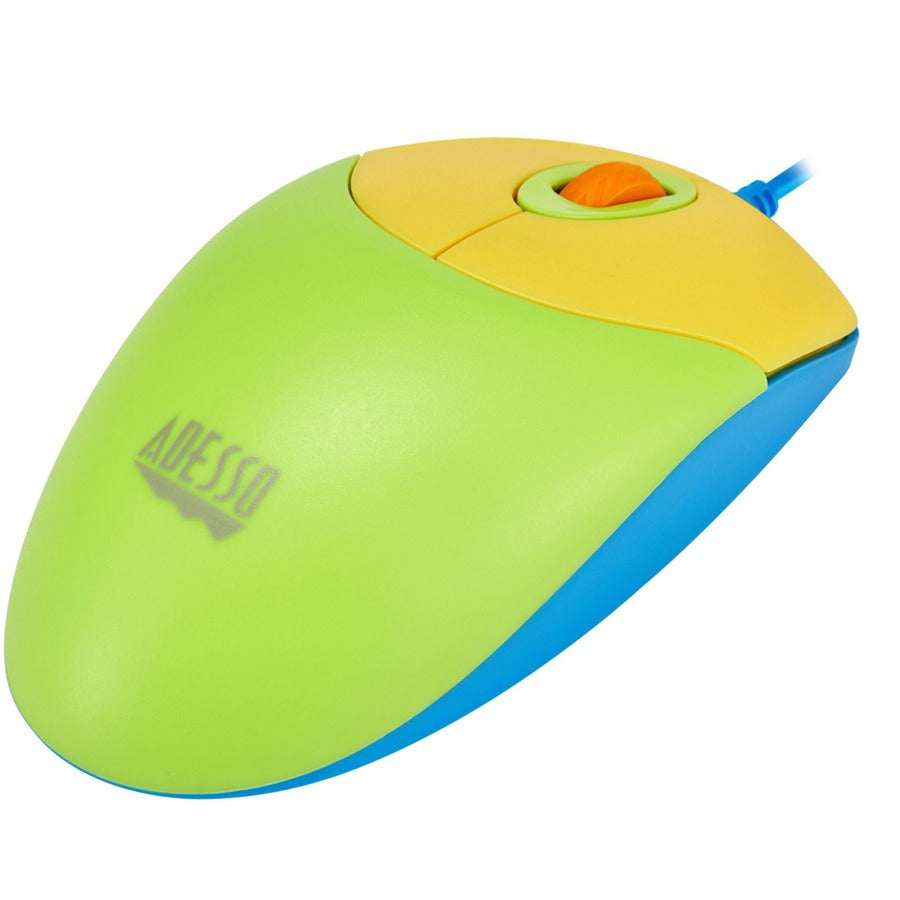 Adesso Antimicrobial Wired Kids Keyboard And Mouse Combo