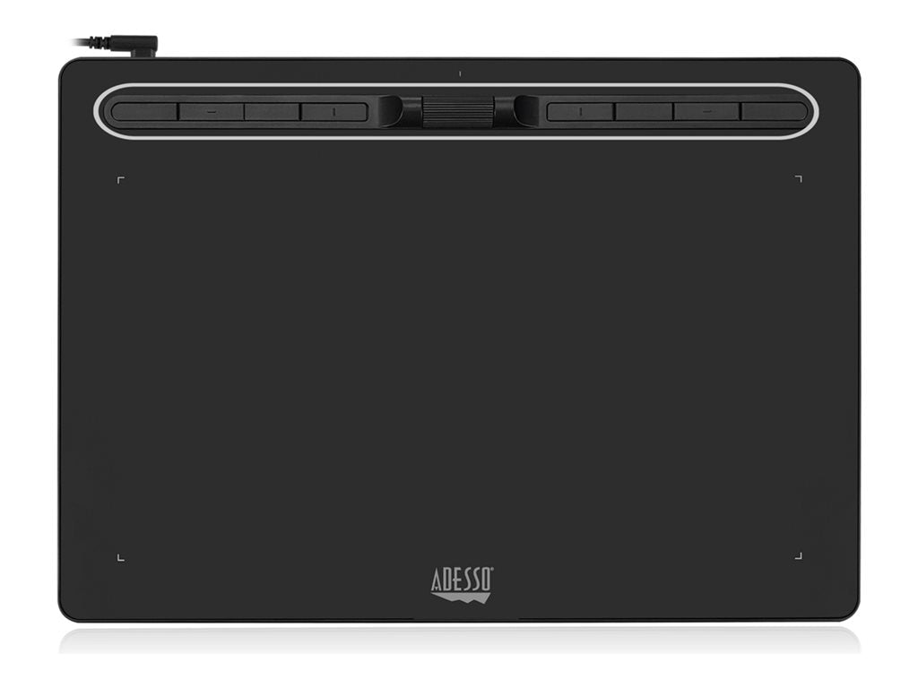 Adesso CyberTablet K12 12x7in Digitizer USB-C Wired 8 Buttons Electromagnetic