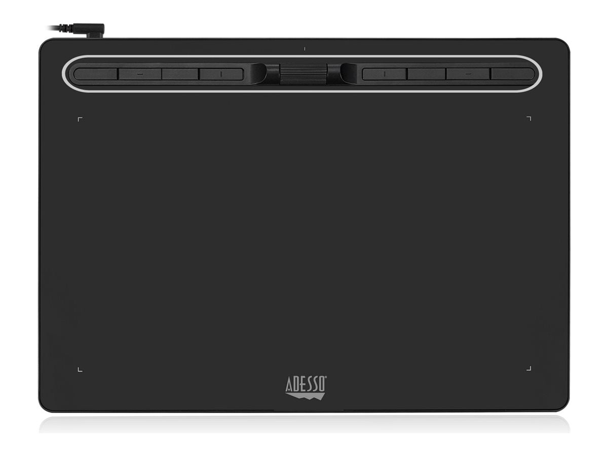 Adesso CyberTablet K12 12x7in Digitizer USB-C Wired 8 Buttons Electromagnetic
