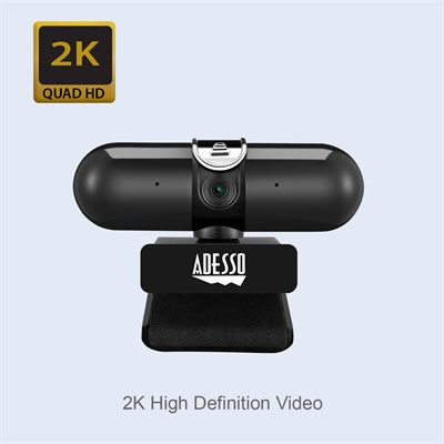 Adesso CyberTrack H7 2K Quad HD Webcam