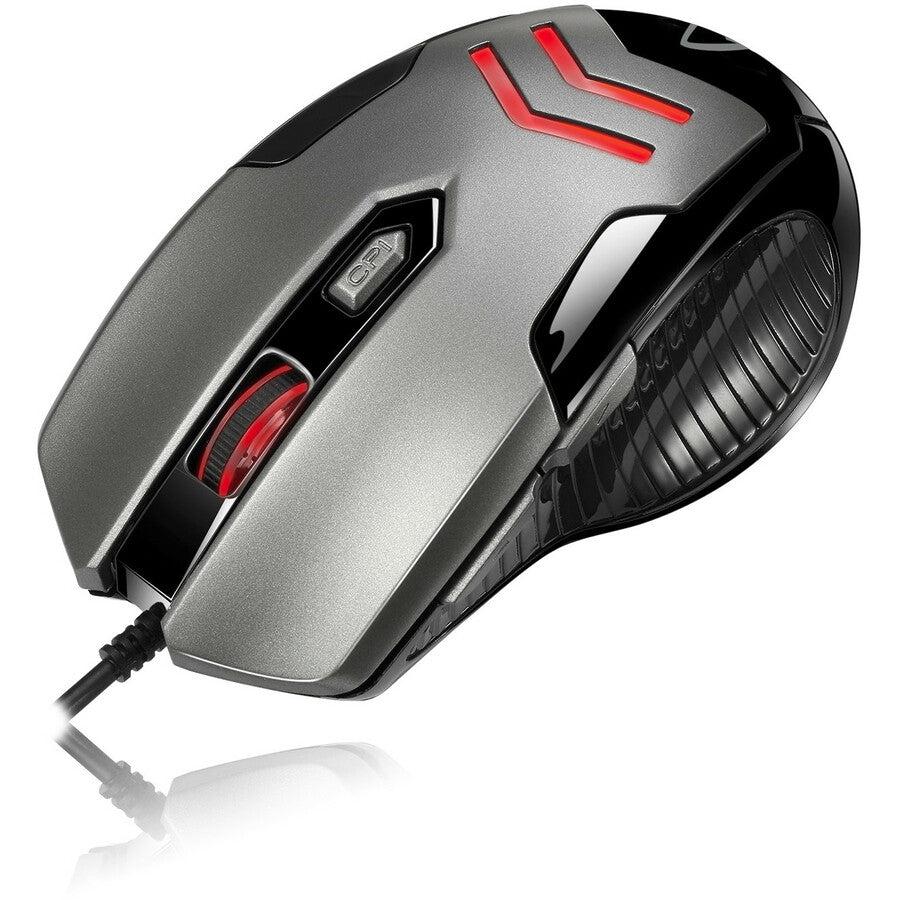 Adesso Multi-Color 6-Button Gaming Mouse