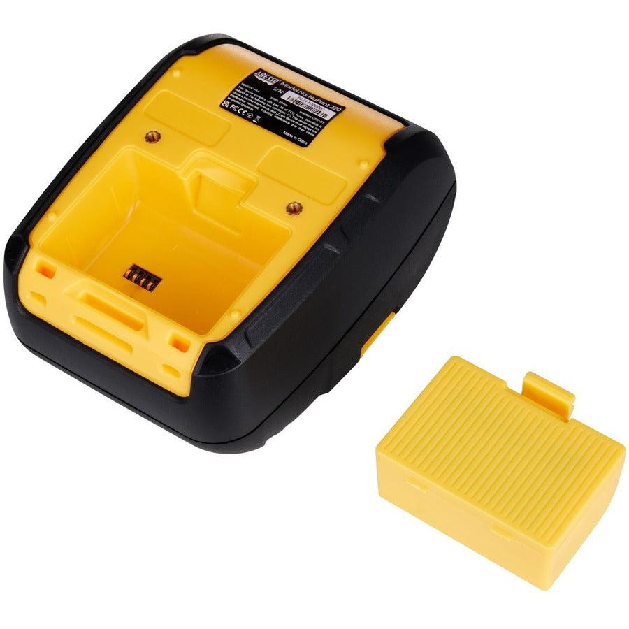 Adesso NuPrint NuPrint 220B Retail, Delivery, Restaurant, Pharmacy, Transportation & Logistic, Parking Ticket Direct Thermal Printer - Monochrome - Receipt Print - Bluetooth - Battery Included - Black