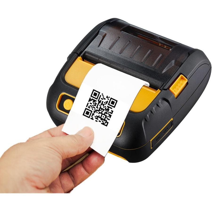 Adesso NuPrint NuPrint 320B Retail, Delivery, Restaurant, Pharmacy, Parking Ticket, Transportation & Logistic Direct Thermal Printer - Monochrome - Receipt Print - Bluetooth - Black