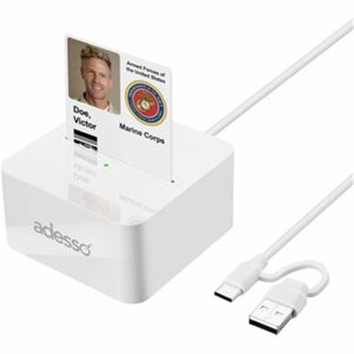 Adesso SCR-500 Desktop Smart Card Reader