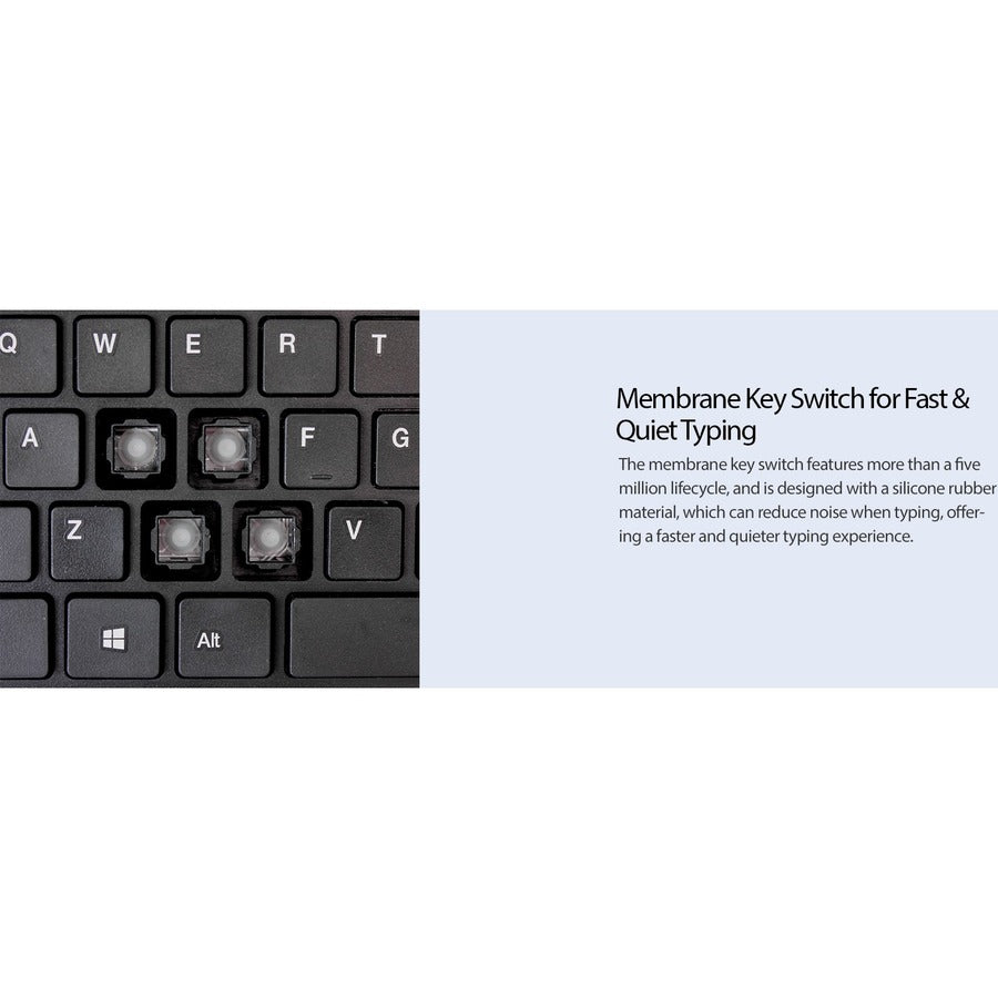 Adesso SlimTouch Mini Keyboard AKB-111UB