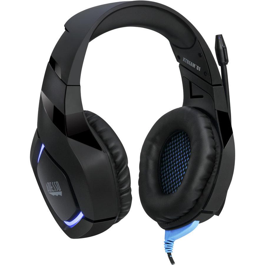 Adesso Stereo Gaming Headset with Microphone XTREAM G1