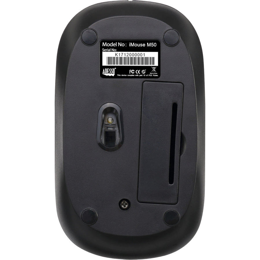 Adesso WKB-1100CB - Wireless Spill Resistant Mini Keyboard &amp; Mouse Combo