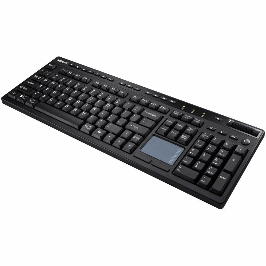 Adesso WKB-4450UB Multi OS Wireless Desktop Keyboard with Touchpad