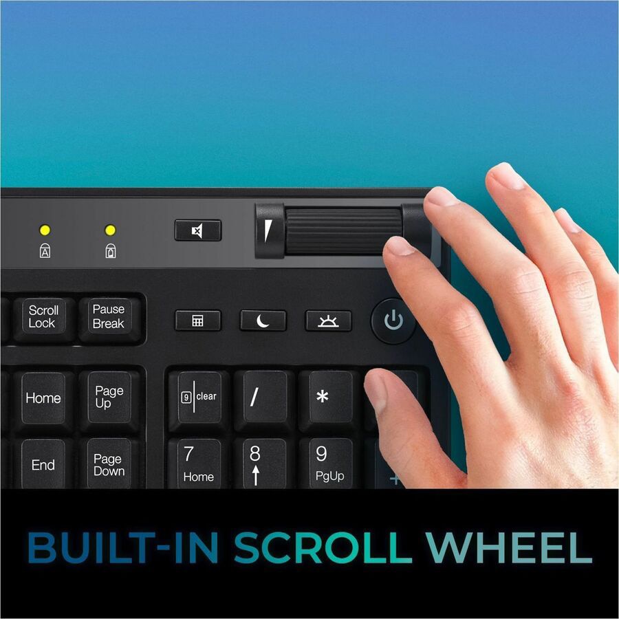 Adesso WKB-4450UB Multi OS Wireless Desktop Keyboard with Touchpad