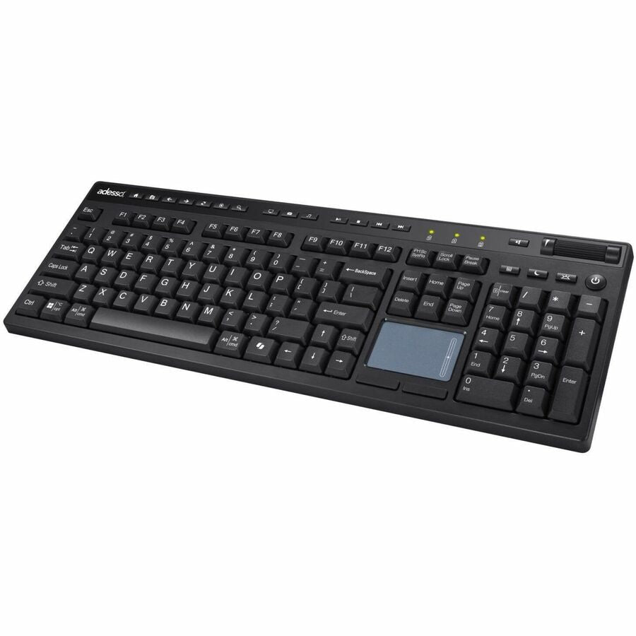 Adesso WKB-4450UB Multi OS Wireless Desktop Keyboard with Touchpad