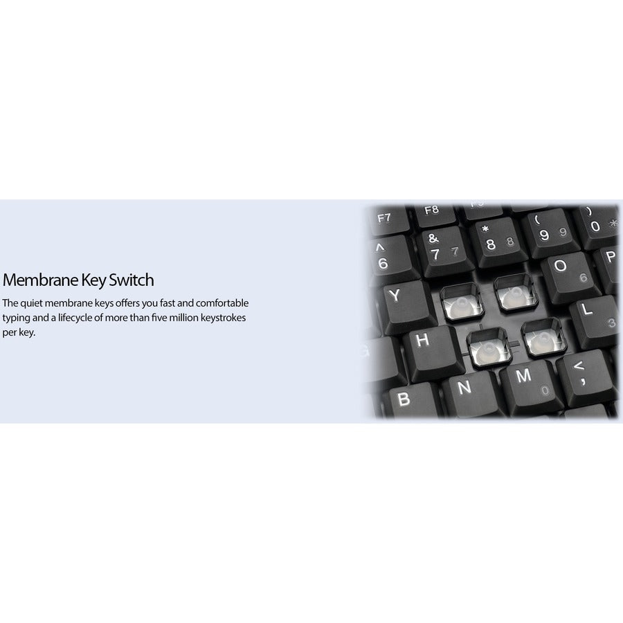 Adesso Wireless Mini Touchpad Keyboard