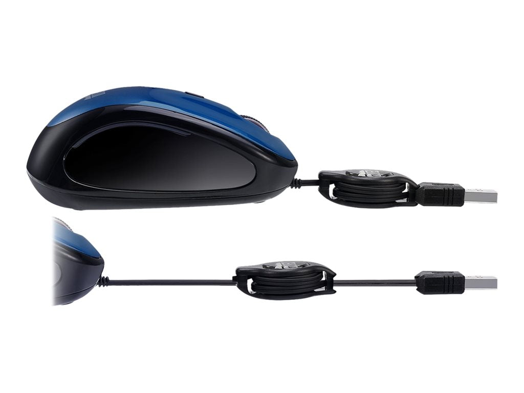 Adesso iMouse S8L - Mouse - right and left-handed - optical - 3 buttons - wired - USB IMOUSES8L